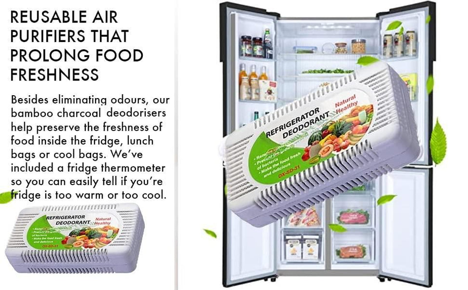 LD Fresh Breeze Refrigerator Odor Absorbers (Set of 2)