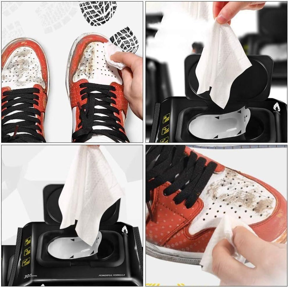 LD Eco-Friendly Shoe Cleaning Wipes - 1 Packs of 80