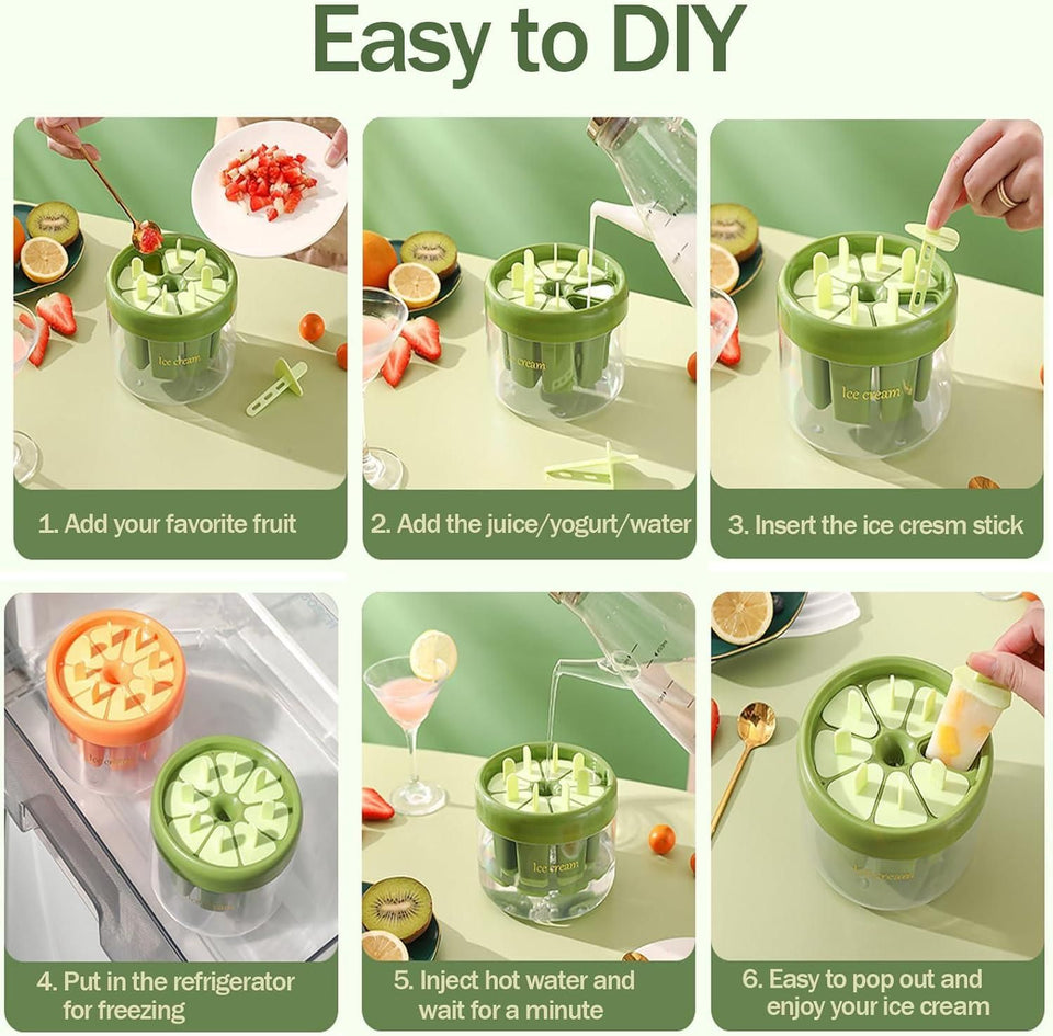 LD Reusable Ice Pop Maker