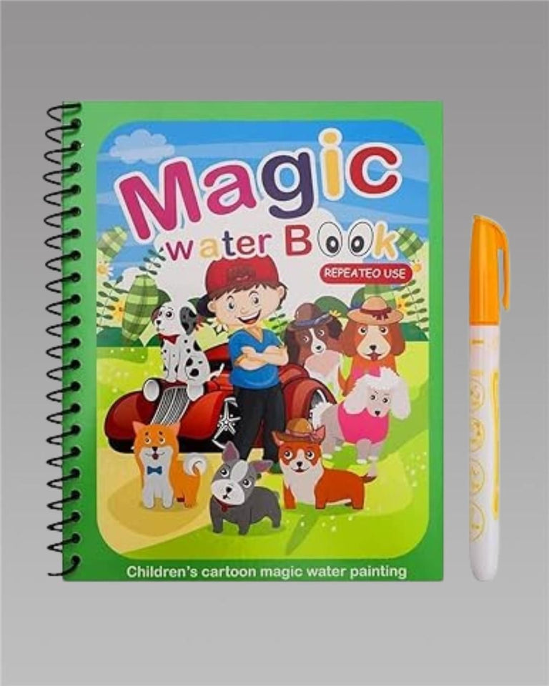 LD Reusable Magic Water Coloring Book