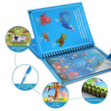 LD Reusable Magic Water Coloring Book
