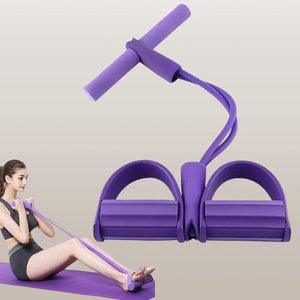 LD Yoga Resistance Band with Pedal Puller