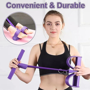LD Yoga Resistance Band with Pedal Puller