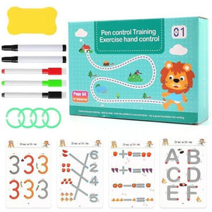 LD Pen Control Practice Workbook