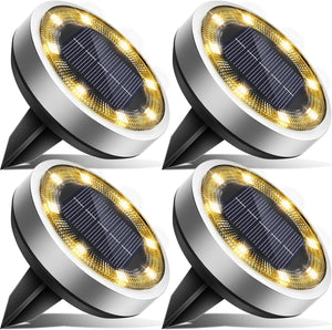 LD SunGlow Waterproof Garden Lights (Pack of 4)