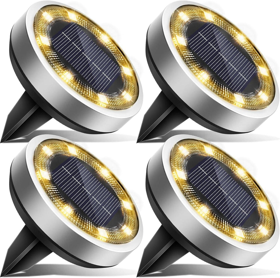 LD SunGlow Waterproof Garden Lights (Pack of 4)