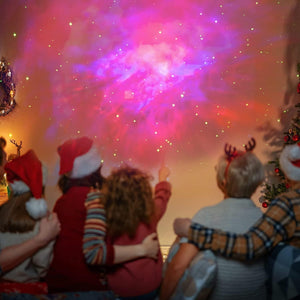 LD Galaxy Projector - 360 Magnetic Head Rotation, Remote Control