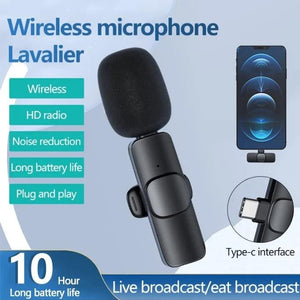 LD WIRELESS  MICROPHONE AUDIO VIDEO RECORDING
