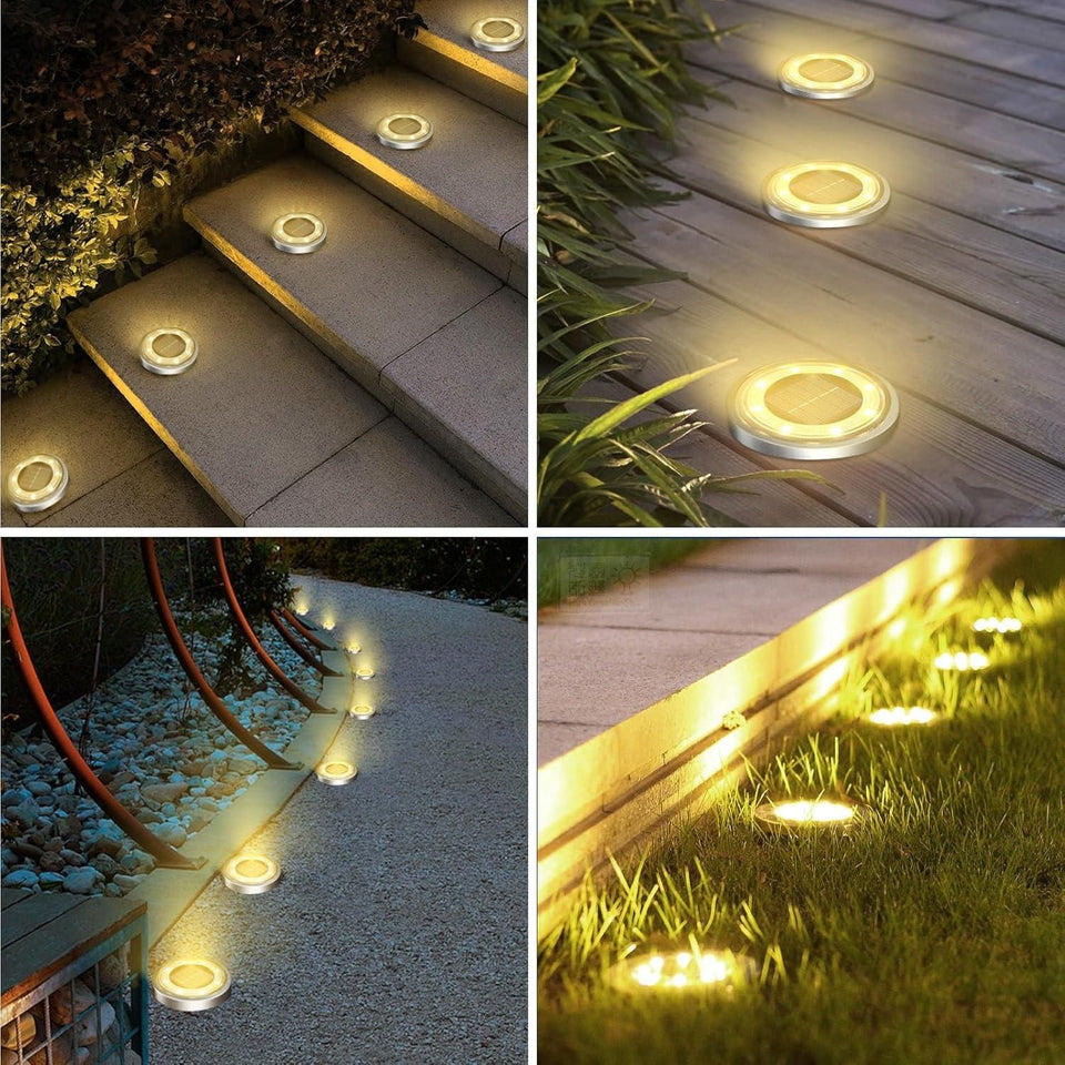 LD SunGlow Waterproof Garden Lights (Pack of 4)