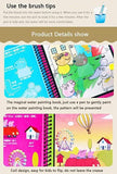 LD Reusable Magic Water Coloring Book