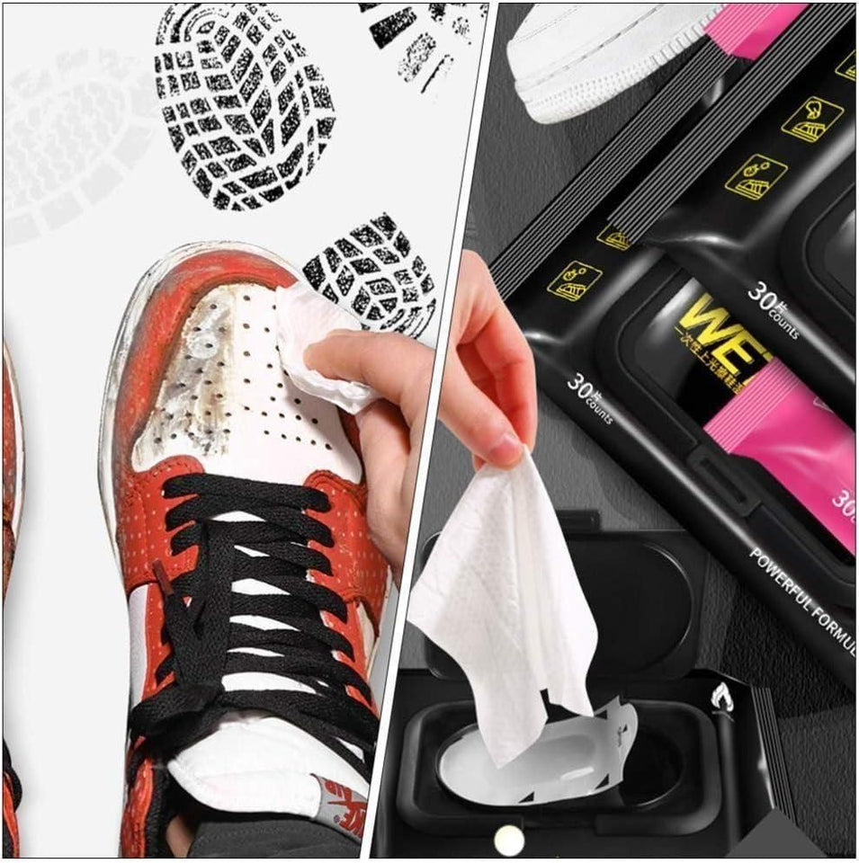 LD Eco-Friendly Shoe Cleaning Wipes - 1 Packs of 80