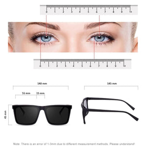 LD Square Sunglasses Polarized
