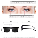 LD Square Sunglasses Polarized