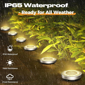 LD SunGlow Waterproof Garden Lights (Pack of 4)