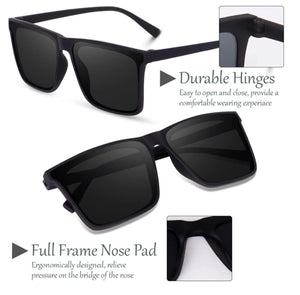 LD Square Sunglasses Polarized