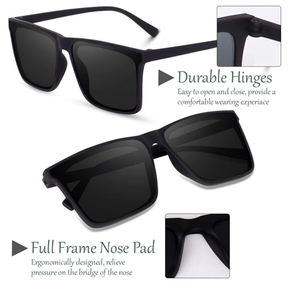 LD Square Sunglasses Polarized