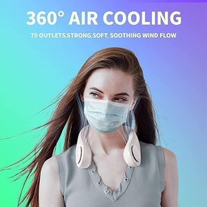 LD Bladeless Rechargeable Neck Fan
