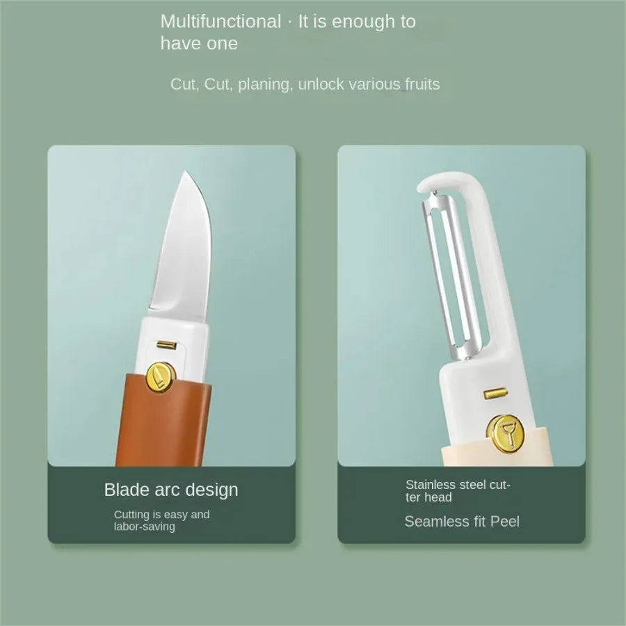LD 2-in-1 Peeler & Knife